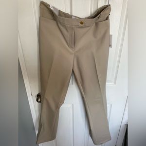Calvin Klein modern fit beige dress pants